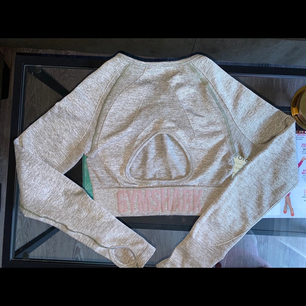 Gymshark flex long sleeve crop top